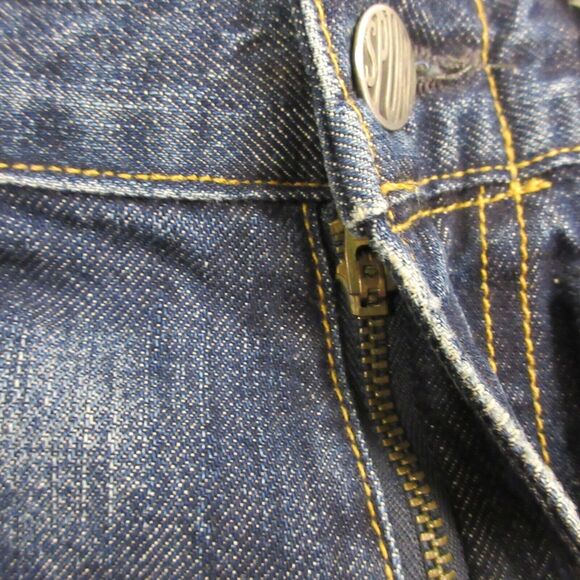 SIMON SPURR Mens Jeans size 32 x 32 Raw Denim Straight Leg Made in USA - Picture 3 of 11